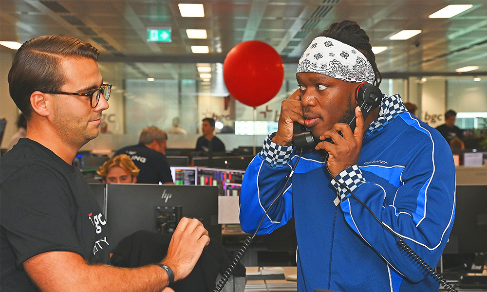 KSI generates money for When You Wish Upon A Star at the BGC Group Charity Day - image by Dave Benett/Getty Images for BGC Group except where stated