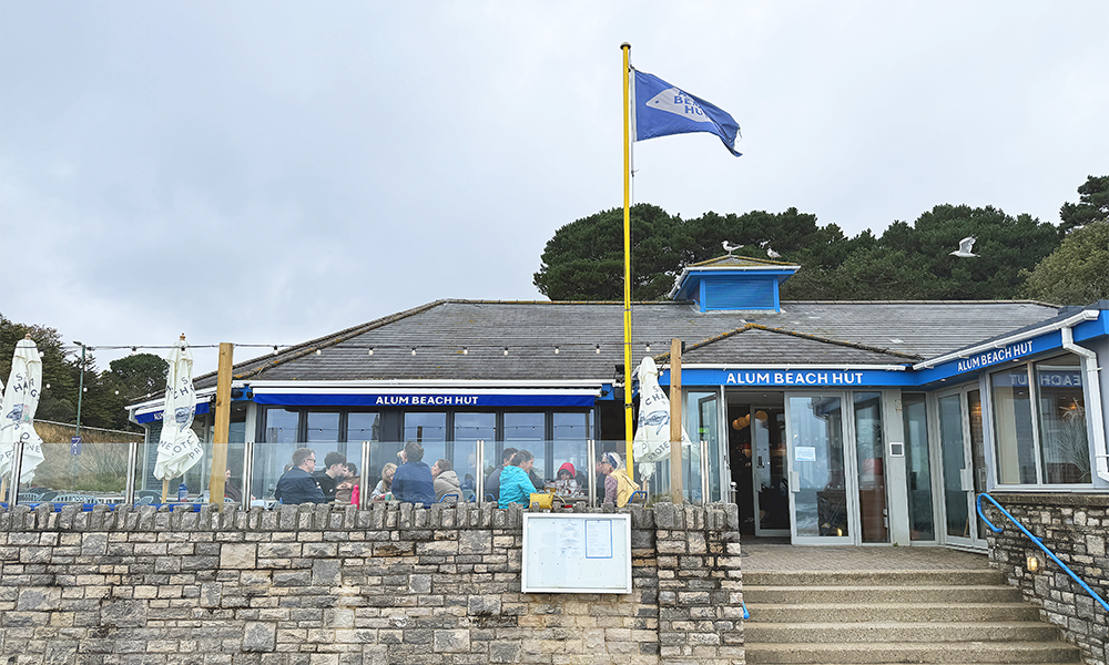 The Alum Beach Hut is a popular spot - image by Jon Massey / Wharf Life