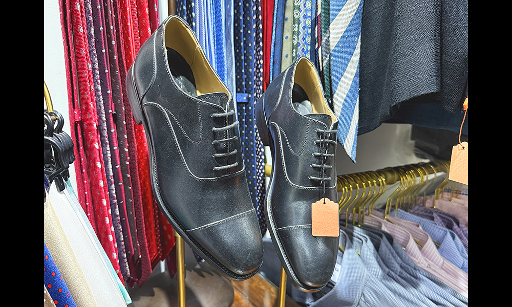 Shoes for sale at Greenwich Collective - image by Jon Massey / Wharf Life