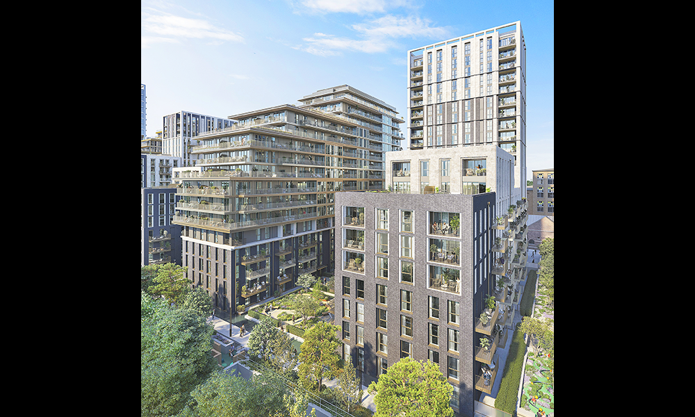 An artist's impression of Jade Wharf at London Dock - image supplied by Berkeley
