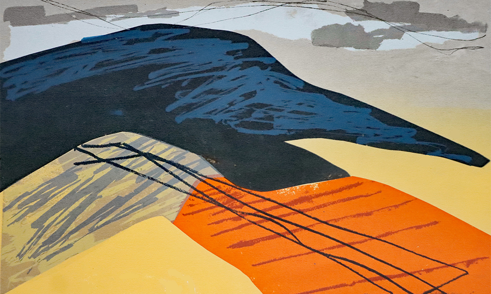 Detail from Moonstone, Sapphire And Saffron by Lydie Gallais - image by Lydie Gallais