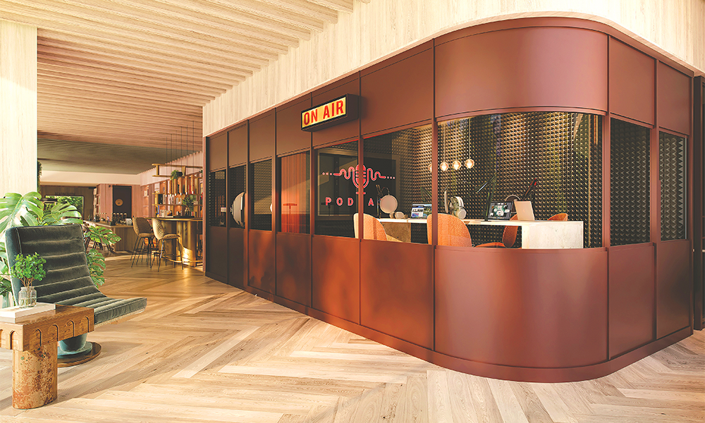 Facilities include content production studios - image supplied by Ballymore