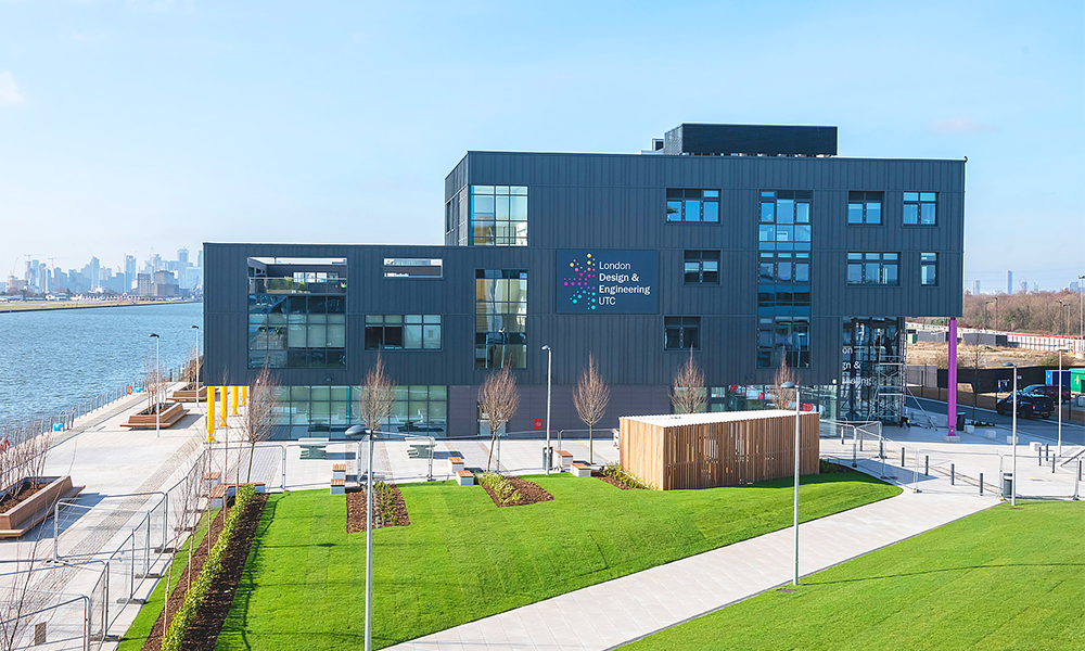 The college is located at UEL's Docklands campus in Royal Docks - image supplied by LDEUTC