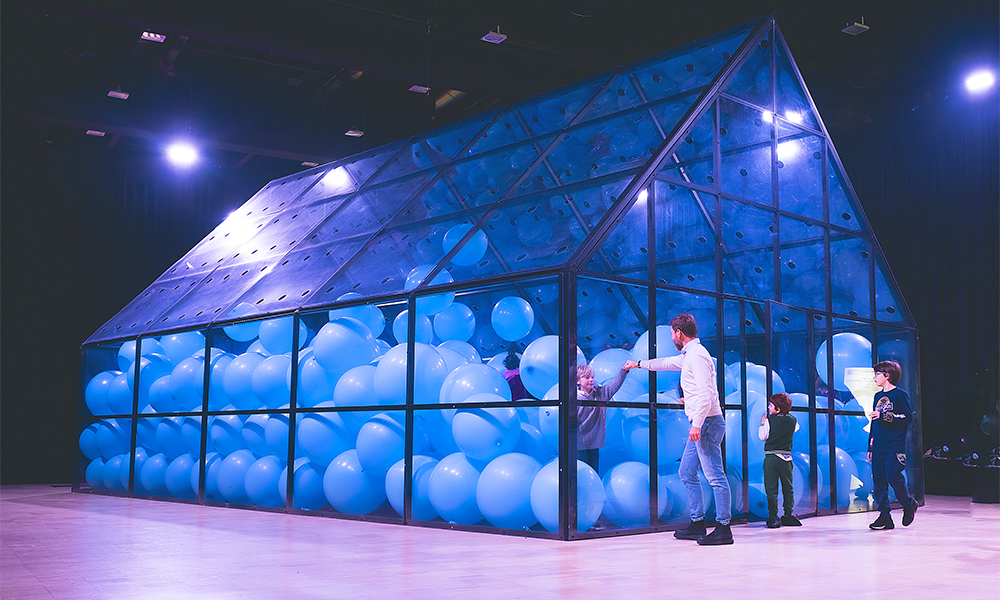 Martin Creed’s Work No. 3883: Half The Air In A Given Space - image supplied by Balloon Museum