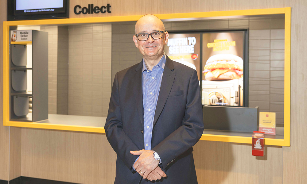 
McDonald's franchisee Jon Betts now owns 16 restaurants across east London - image supplied by McDonald's