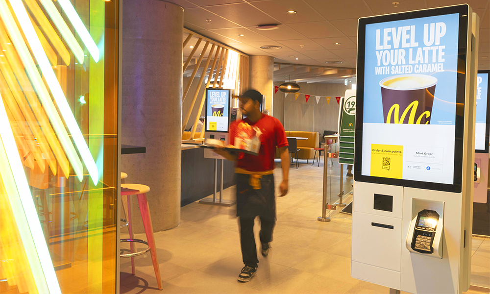 The interior decor décor scheme is called Sunny-Side Up - image supplied by McDonald's