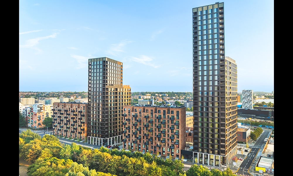 An artist's impression of Prime Point on Greenwich Peninsula - image supplied by L&Q